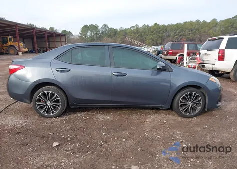 2015 Toyota Corolla S Plus from USA, damaged, VIN 2T1BURHE4FC457281